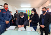 Prefeita assina ordem de serviço para novo batalhão do Corpo de Bombeiros de Sombrio