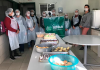 Maracajá forma mulheres em confeitaria e pintura