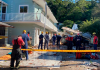Explosão destrói casa de dois andares em Jurerê, em Florianópolis