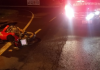 Motociclista tem o pescoço cortado por fio em Araranguá