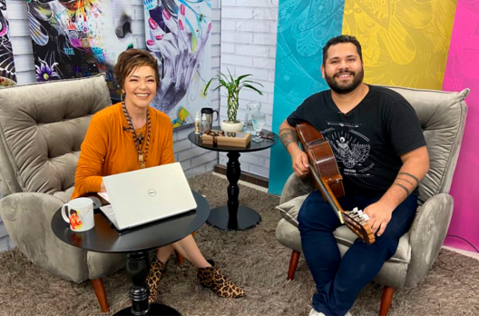 Sextou com Jean Scheibe no TV Sul Mulher