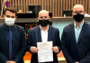 Delegado Regional da Polícia Civil, Diego de Haro, se reúne com vereadores de Araranguá e pede apoio do Legislativo