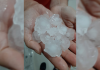 Tempestade de granizo atinge lavouras e algumas áreas de Balneário Gaivota e põe Defesa Civil em Alerta