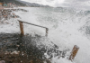 Ventania, ondas de até 3 metros e ressaca em SC; veja detalhes da previsão