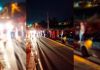 Rua é bloqueada em Criciúma por manifestantes