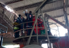 Serviço aeromédico socorre trabalhador que caiu em misturador de concreto 