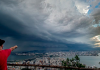 SC tem alerta de calor intenso, temporais, rajadas de vento e granizo nesta sexta-feira