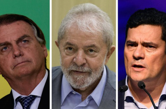 Bolsonaro, Lula e Moro e a realidade de 2022