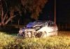Motorista sofre acidente na rodovia SSC447 que liga Araranguá a Arroio do Silva