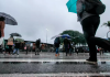Ciclone e frente fria mantêm chuva e possibilidade de temporais em SC