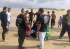Surfista ferido gravemente após queda em Laguna é socorrido pelo serviço aeromédico