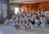 Alunos da Oficina de Aikido da Casa da Fraternidade fazem exame de Faixa em Tubarão