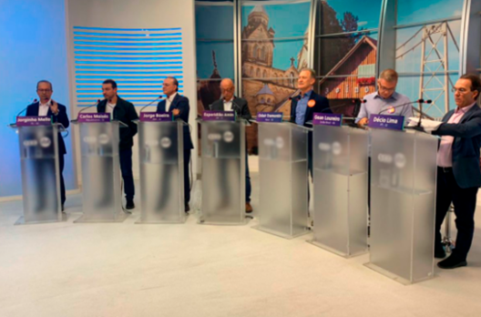 Primeiro debate foi marcado pela precaução