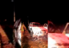 Veículo é destruído por incêndio em Sombrio