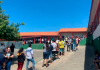 Senhas serão distribuídas aos eleitores em filas após às 17 horas