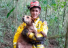 Latidos de cão desaparecido levam bombeiros a fossa de sete metros em SC