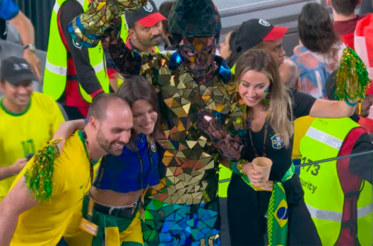 Eduardo Bolsonaro no Catar pegou mal para a causa