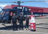 Helicóptero do SARASUL faz transporte de órgãos para transplantes  