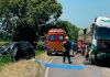 Motorista morre em colisão frontal entre carro e carreta em Meleiro