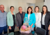 Secretária de Saúde Carmen Zanotto recebe comitiva da Amesc