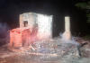 Chalé de pousada é destruído por incêndio em Praia Grande