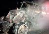 Incêndio destrói trator no interior de Turvo