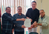 Prefeitura de Ermo firma contrato com Diocese para construção da Praça da Matriz