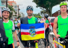 Araranguá pela primeira vez em uma competição de Triathlon