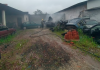 Araranguá: Veículo é incendiado no bairro Barranca