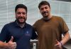 Filho de ex-presidente, Bolsonaro, visita a Câmara de Vereadores