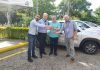 Em cerimônia na capital, Prefeito Paulinho Della Vecchia recebe veículo 0 km e equipamentos para a EPAGRI