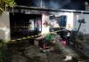  Incêndio em São João do Sul: casa pega fogo na noite de ontem, dia 19