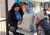 Ação de combate ao glaucoma em Araranguá: calçadão recebeu ação com exames gratuitos nesse sábado