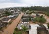 Bairro São José, em Sombrio é afetado por chuvas dos últimos dias. 