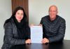 Assinatura do contrato de concessão da cantina do Ginásio de Esportes
