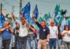 Peri e Chero mobilizam multidão em caminhada por independência política em Sombrio