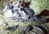 Acidente entre carro e moto deixa homem gravemente ferido na SC-442 em Urussanga 