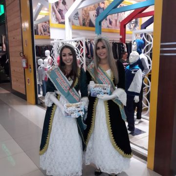 Soberanas divulgam a 28ª Festa do Peixe