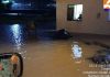 Mais de 100mm de chuva em quatro horas em Timbé do Sul 