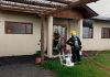 Incêndio destrói casa em Turvo