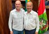 Prefeito Anderson Scardueli em audiência com o governador Jorginho Mello 