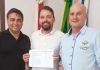 Nino e Jonas elencam obras com o assessor da Casa Civil