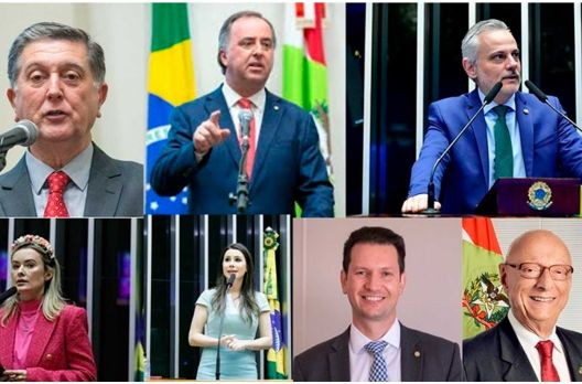 Jorginho e seus candidatos ao Senado 