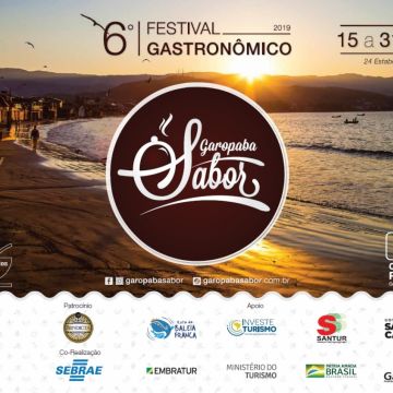Sebrae: Vem aí a 6ª edição do Festival Gastronômico Garopaba Sabor