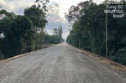 Turvo busca recursos para pavimentação da estrada de Poço da Lontra