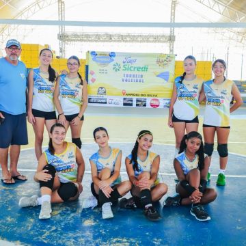 Torneio de vôlei sub-15 feminino taça Sicredi movimenta Balneário Arroio do Silva