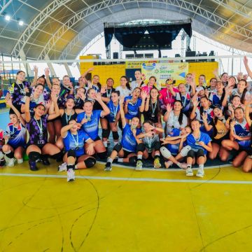 Torneio de vôlei sub-15 feminino taça Sicredi movimenta Balneário Arroio do Silva