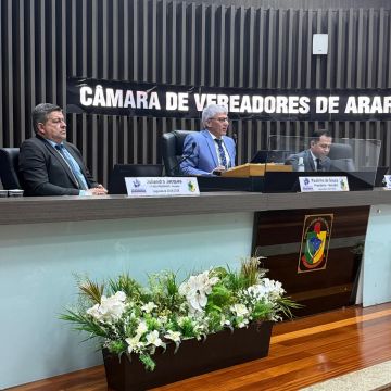 Vereadores de Araranguá debatem projetos e demandas da comunidade na 10ª sessão ordinária do ano