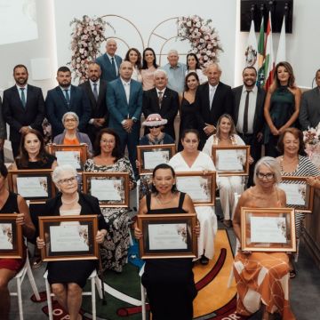 Câmara do Arroio do Silva presta homenagem a 11 mulheres com o Troféu Lucília da Silva Borges