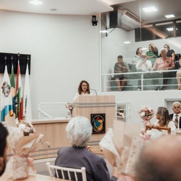 Câmara do Arroio do Silva presta homenagem a 11 mulheres com o Troféu Lucília da Silva Borges